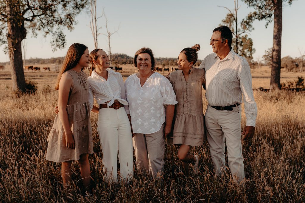 The Bruggeman's Country Family Portraits Taroom, Queensland